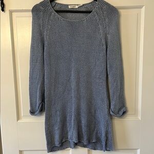 Blu Pepper Blue Knit Sweater